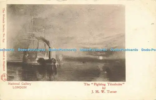 R623899 Fighting Temeraire by J M W Turner Schraubenschlüssel Serie Nr. 839