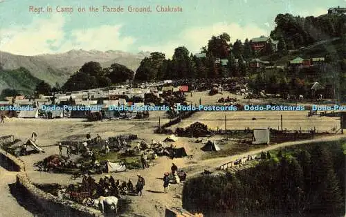 R623987 Regt in Camp on Parade Ground Chakrata Moorli Dhur Thos H Bell