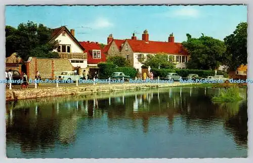 R738025 Rottingdean The Pond J Hyman Constance Postkarte 1972