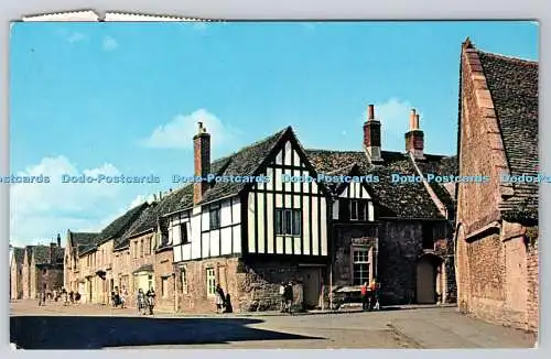 R738089 Lacock A Beautiful Wiltshire Village Plastichrome by Colourpicture Norwi