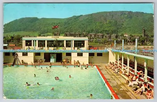 R738155 Burntisland The Bathing Pool Photo Precision Colourmaster International