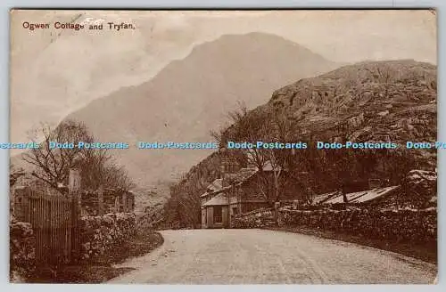 R740322 Ogwen Cottage and Tryfan Tuck Photogloss Bethesda