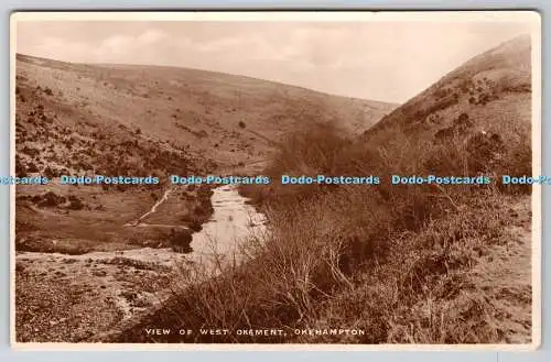 R740323 Okehampton Blick auf West Okement Tuck RP