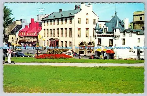 R740342 Quebec Kanada Münze Pittoresque de Quebec Place d Armes Emile Kirrouac Dex