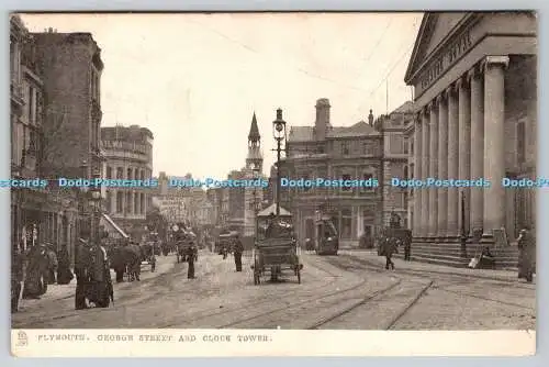 R738241 Plymouth George Street and Clock Tower Tuck Town and City Serie 2026