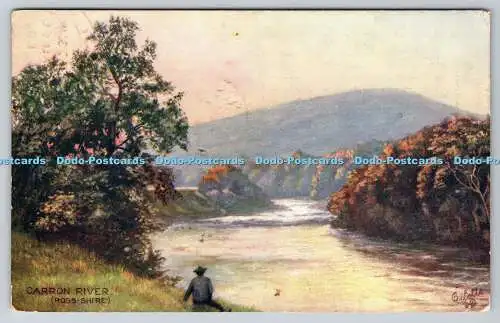 R738286 Ross Shire Carron River Tuck Oilette Bonnie Scotland 7564 1908