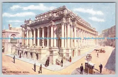 R738287 Malta Theatre Royal Tuck Oilette The Wide Wide World Series III 7568