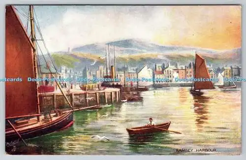 R738314 Ramsey Harbour Tuck Oilette Isle of Man 7468