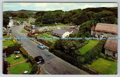 R738400 I O W Brighstone Village The Photographic Greeting Card Natural Colour S