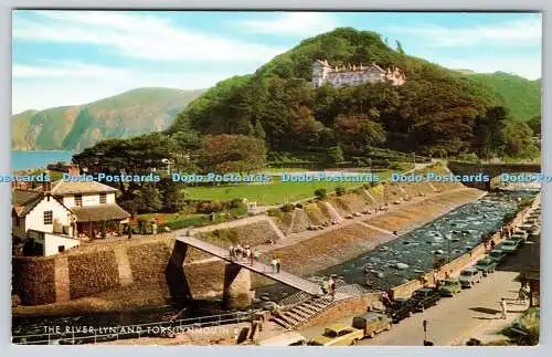 R740572 Lynmouth The River Lyn and Tors J Salmon Sevenoaks Eng