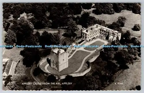 R738478 Appleby Appleby Castle From The Air Valentine J Whitehead RP