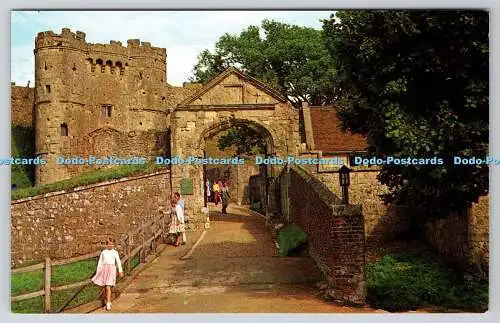 R740612 I O W Carisbrooke Castle W J Nigh Ventnor Plastichrome von Colourpicture