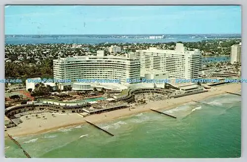 R739026 Fabelhafter Meerblick auf das berühmte Fontainebleau Hotel Florida Natur