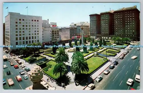 R739031 San Francisco Union Square Site of Admiral George Dewey Monument E F Cle