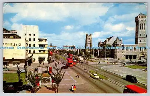 R739039 Plymouth Royal Parade and Guildhall 1964