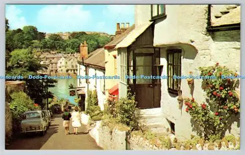 R739042 Bodinnick Blick auf Fowey J Arthur Dixon