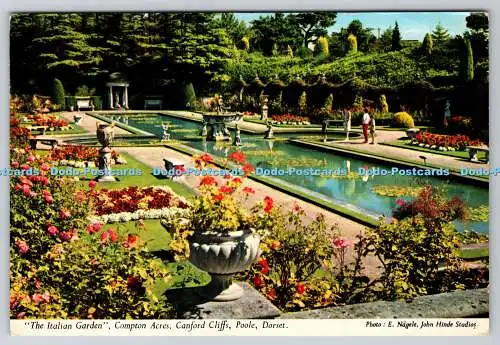 R740697 Poole Dorset The Italian Garden Compton Acres Canford Cliffs John Hinde