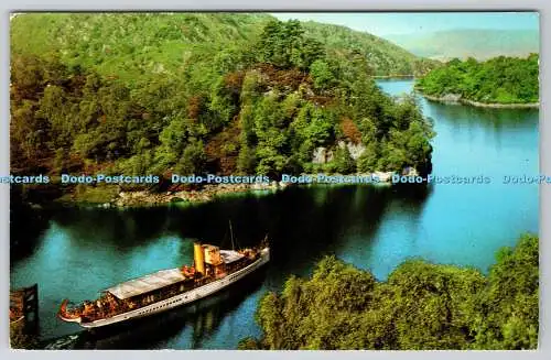 R739133 Loch Katrine From Above The Trossachs Pier Photo Precision Colourmaster