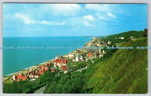 R739134 Sandtor und Hythe Bay von Folkestone D V Bennett Maidstone Fotoansicht