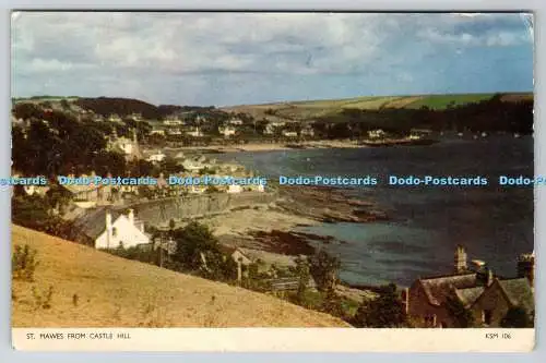 R739143 St Mawes From Castle Hill Jarrold Norwich England RP