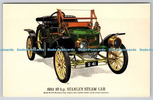 R740802 1911 10 h p Stanley Steam Car Fine Art Lithograph Prescott Pickup