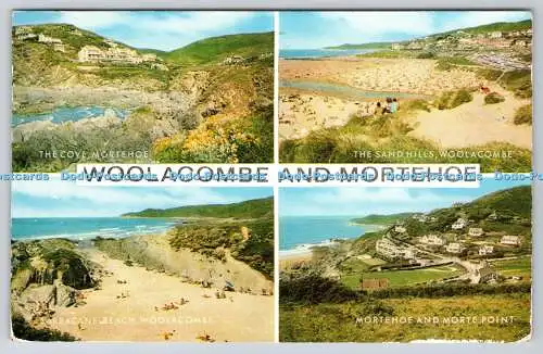 R740810 Woolacombe and Mortehoe The Sand Hills J Salmon Sevenoaks PM Ilfracombe