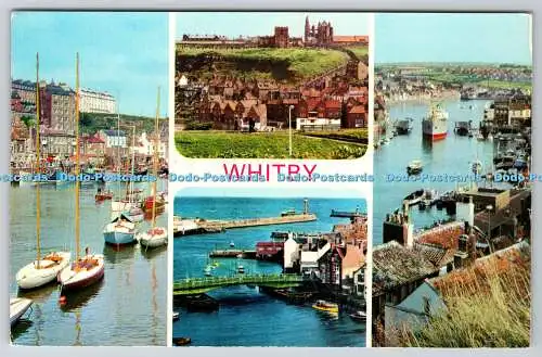 R740821 Whitby The Harbour E T W Dennis Scarborough London Multi View