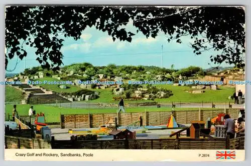 R739190 Sandbanks Poole Crazy Golf and Rockery E T W Dennis Scarborough