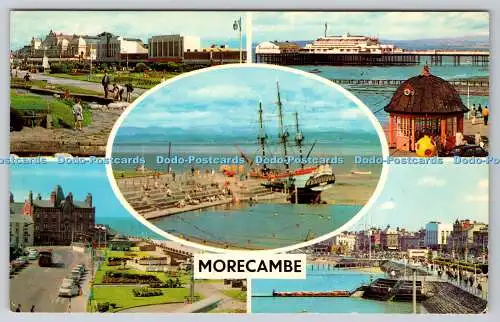 R739192 Morecambe The Pier Central Promenade Photo Precision Colourmaster Intern