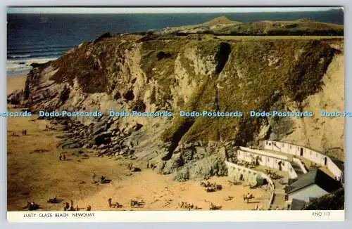 R740839 Newquay Lusty Glaze Beach Jarrold Norwich England RP