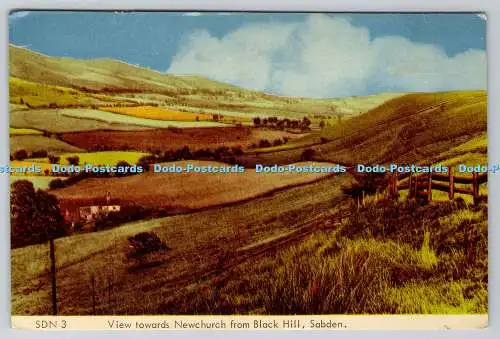 R739206 Sabden Blick Richtung Newchurch vom Black Hill F Frith Reigate