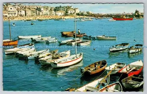 R739214 St Ives The Harbour D Constance Littlehampton Sussex John T Pullen 1970