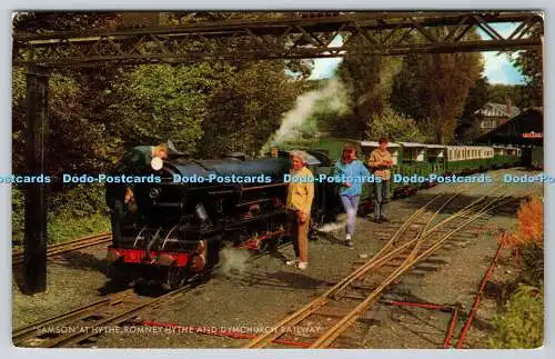 R740869 Samson at Hythe Romney Hythe and Dymchurch Railway J Salmon Sevenoaks