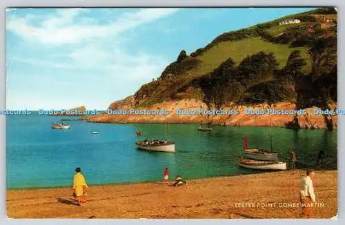 R740879 Combe Martin Lester Point J Salmon Sevenoaks PM Ilfracombe Devon 1967
