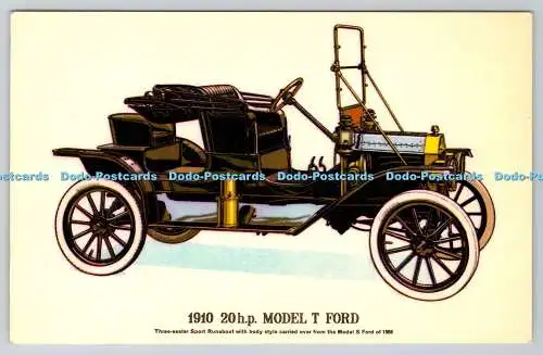 R739264 1910 20h p Model T Ford Fine Art Lithographie Prescott Pickup