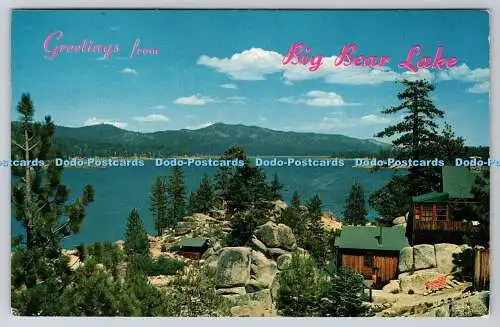 R740904 Grüße vom Big Bear Lake Western Resort Ferris H Scott George E Wats