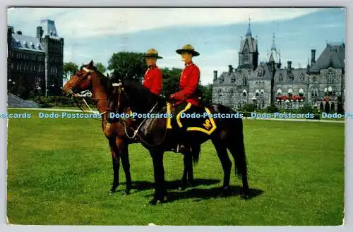 R740968 Mounties on Horseback The Book Room Halifax Nova Scotia Mirro Krome H S