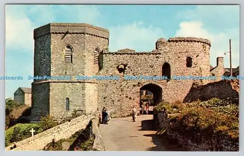 R739346 St David 13th Century Tower Gate Baxter and Crabtree Prestatyn Plastichr