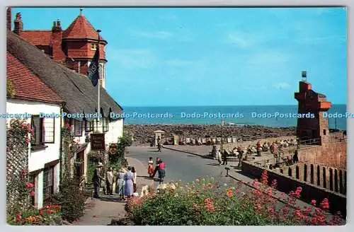 R741530 Lynmouth The Rhenish Tower and Mars Hill Plastichrome H A Summers