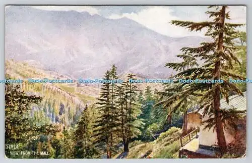 R741547 Simla View from the Mall Raphael Tuck and Sons Oilette Wide Wide World S