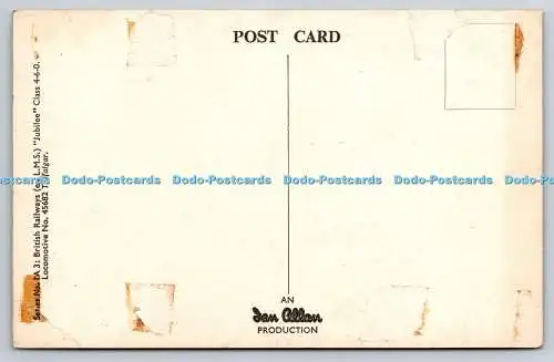 R741598 British Railways Ex L M S Jubilee Class 4 6 0 Lok Nr 45682 Trafal