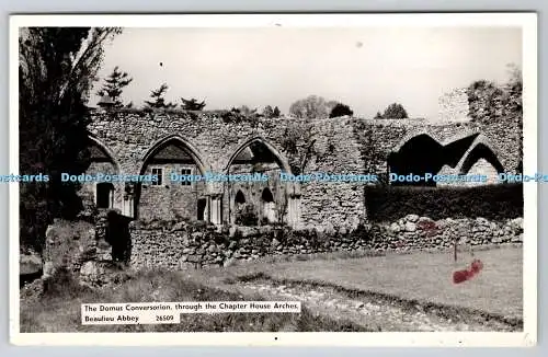 R739467 Abtei Beaulieu Die Domus-Bekehrung durch die Kapitelsaalbögen R