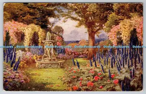 R741609 All in a Garden Fair Raphael Tuck and Sons Oilette Postkarte Nr. 3367 H Wa