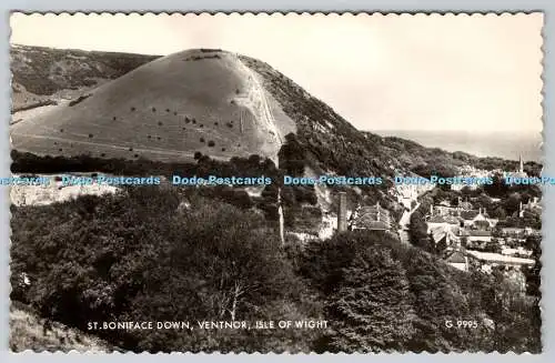 R739472 Isle of Wight St Boniface Down Ventnor Valentine RP 1962