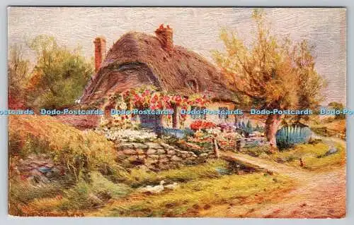 R741611 Cottage Homes Raphael Tuck and Sons Oilette Postkarte Nr. 3338 H Stannard