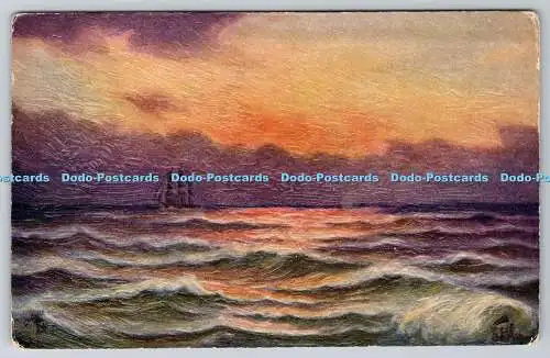 R741617 Twixt Sea and Sky Raphael Tuck and Sons Oilette Postkarte Nr. 3372 G E Hop