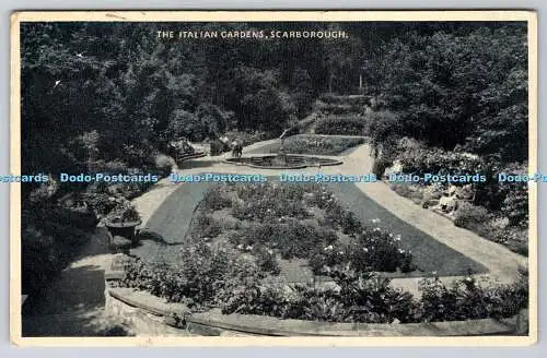 R739483 Scarborough The Italian Gardens E T W Dennis 1956