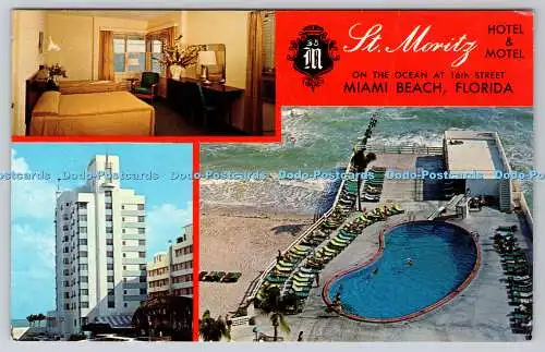 R741641 Florida Miami Beach St Moritz Hotel and Motel Pan American Printers Mult