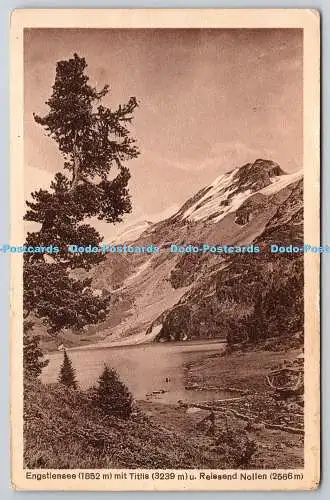 R741773 Engstlensee 1852 m mit Titlis u Reissend Nollen Photoglob