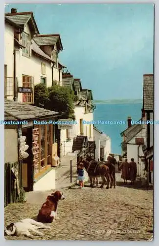 R739638 Clovelly The Post Office J Salmon Sevenoaks Eng